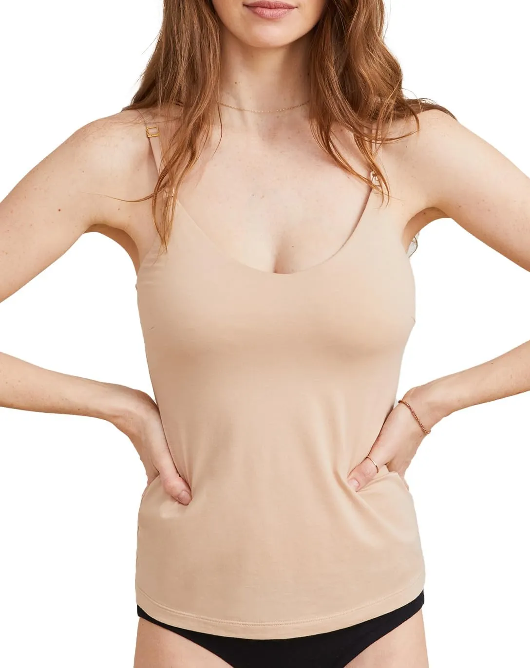 HATCH Collection | Breastfeeding and Nursing Tank | The Clip Down Nursing Tank Top Cami with Built in Bra Support S-XL