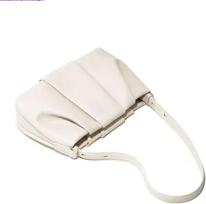 HBJWOV Yunduo Bag Korean Minority Genuine Leather Underarm Bag Premium Commuter Shoulder Bag Cowhide Fashion Women's Bag