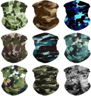 Headwear Bandana Head Wrap Face Scarf Mask Neck Warmer Balaclava for Sports