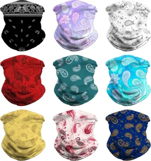 Headwear Bandana Head Wrap Face Scarf Mask Neck Warmer Balaclava for Sports