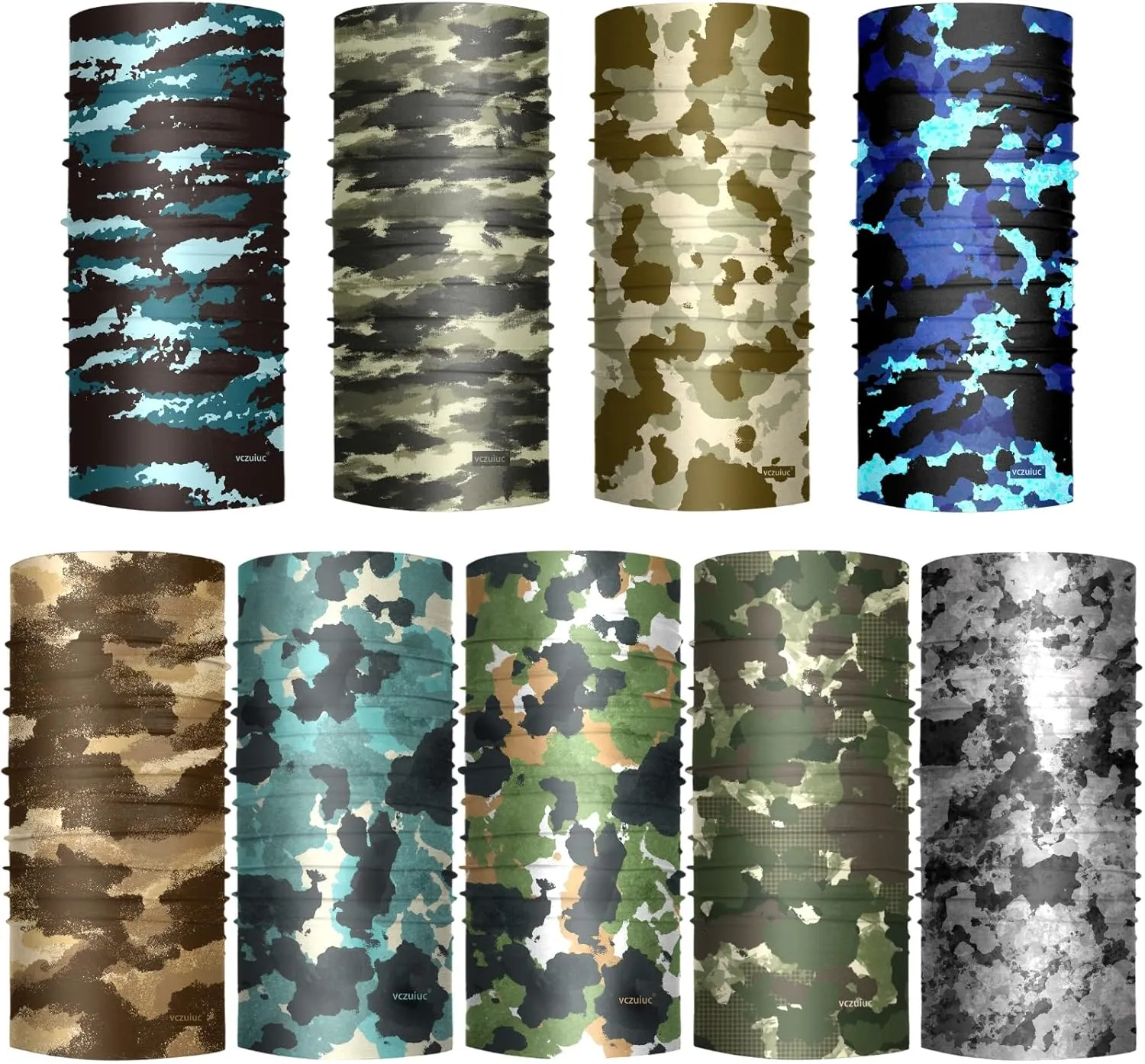 Headwear Bandana Head Wrap Face Scarf Mask Neck Warmer Balaclava for Sports