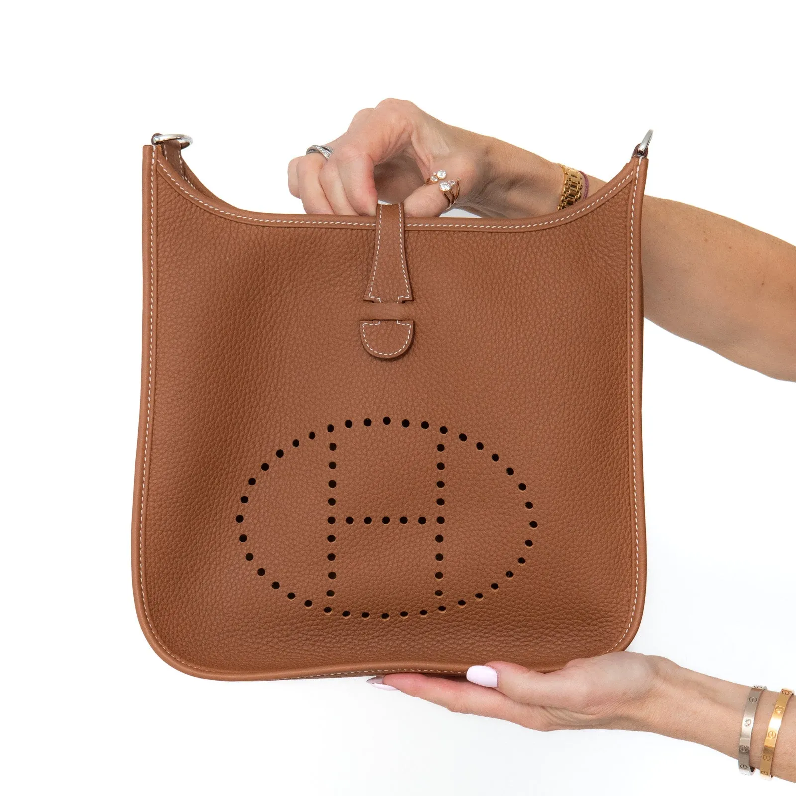 Hermes Crossbody Rave reviews Gold Evelyne 29 Bag Multi-functional **UNUSED**