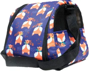 HOT! Thailand Animal Cartoon Printed Fox Style Sugar Glider Birds Prairie Dog Marmoset Small Pet Travel Cage Shoulder Bag Soft Mesh Kennel Carrier PB's Republix