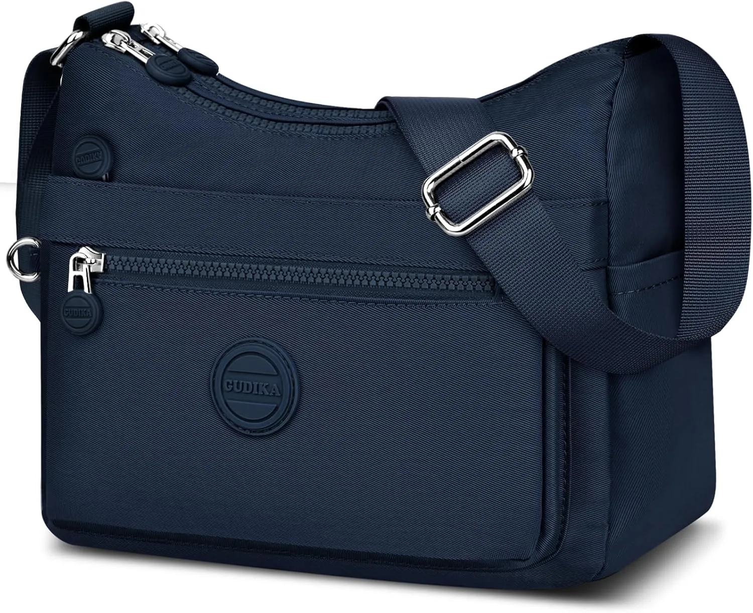 HUANLANG Nylon Crossbody Bags for Women Large Lightweight Travel Purse Women's Pocketbooks Multi Pocket Shoulder Bag