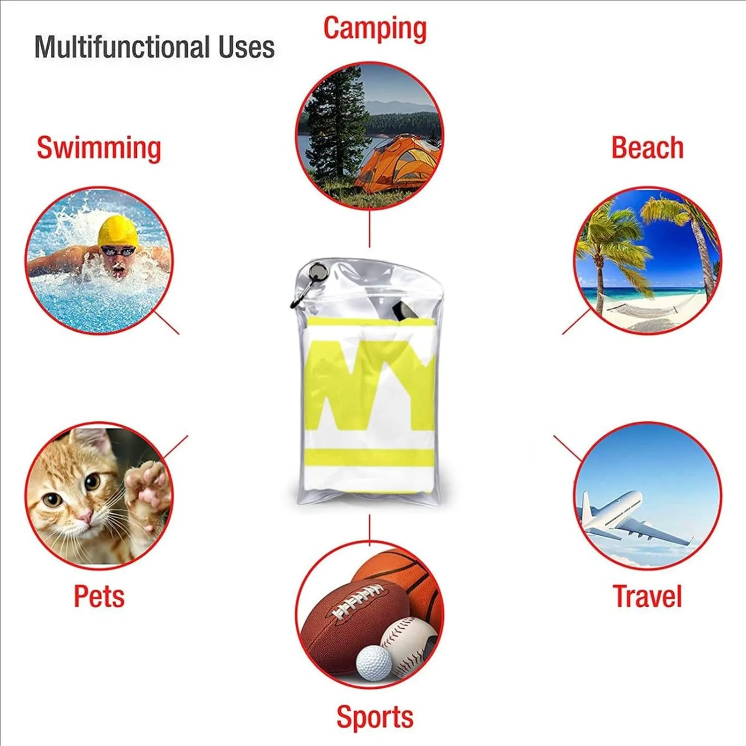 I Am A Lawyers Beach Towel Quick Dry Sand Free Lightweight Large 27.5"x55" with Travel Bag - Vacation Essentials Bath Towel for Pool, Summer