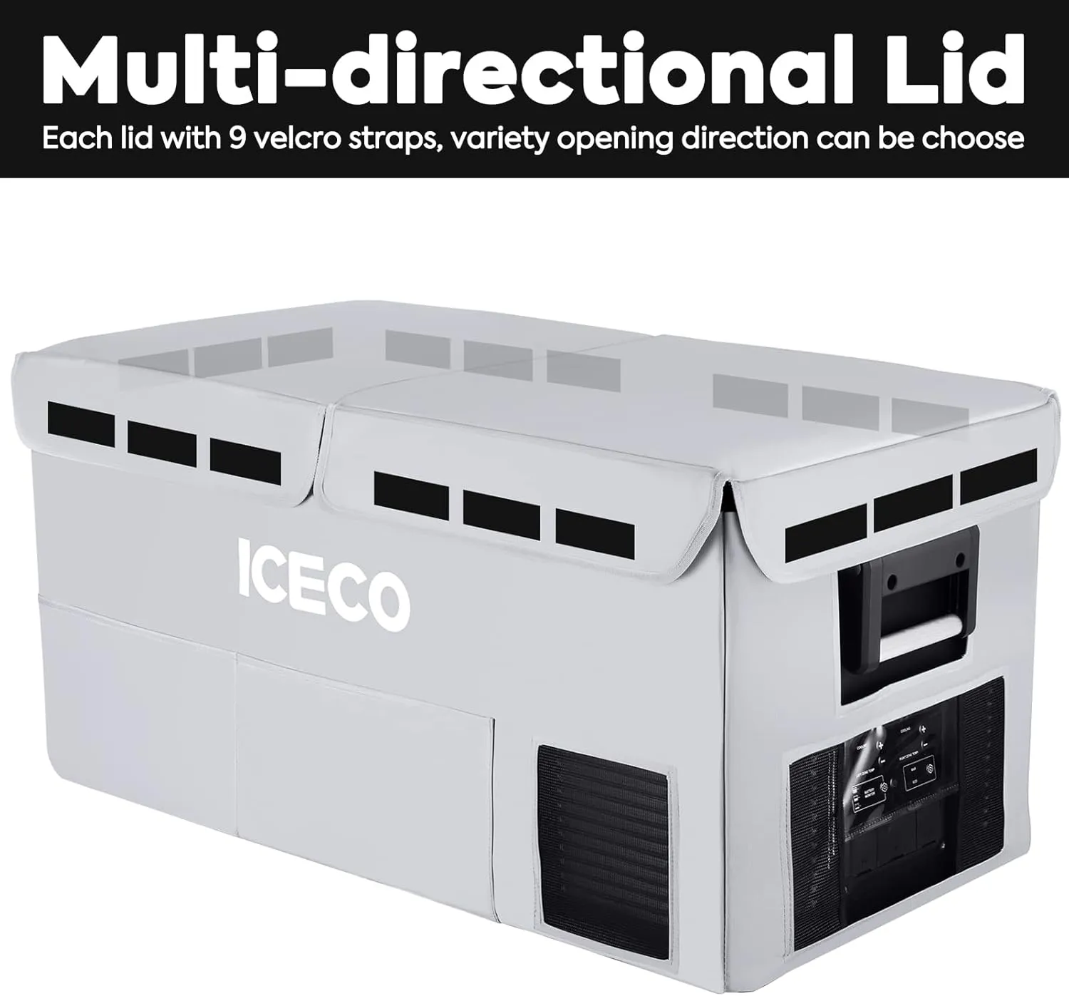 ICECO Insulated Protective Cover for VL90 Pro Dual Zone Portable Refrigerator Freezer (VL90 ProD BAG)