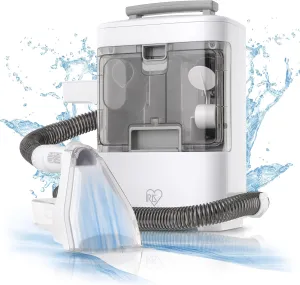 IRIS USA Carpet Spot Cleaner Machine with Auto Spray for Low Pile Carpets, Couch, Sofa, Upholstery, Car Detailing,Shallow Berber Rug, Lightweight Portable Chemical-Free Stain Remover 500mL Water Tank