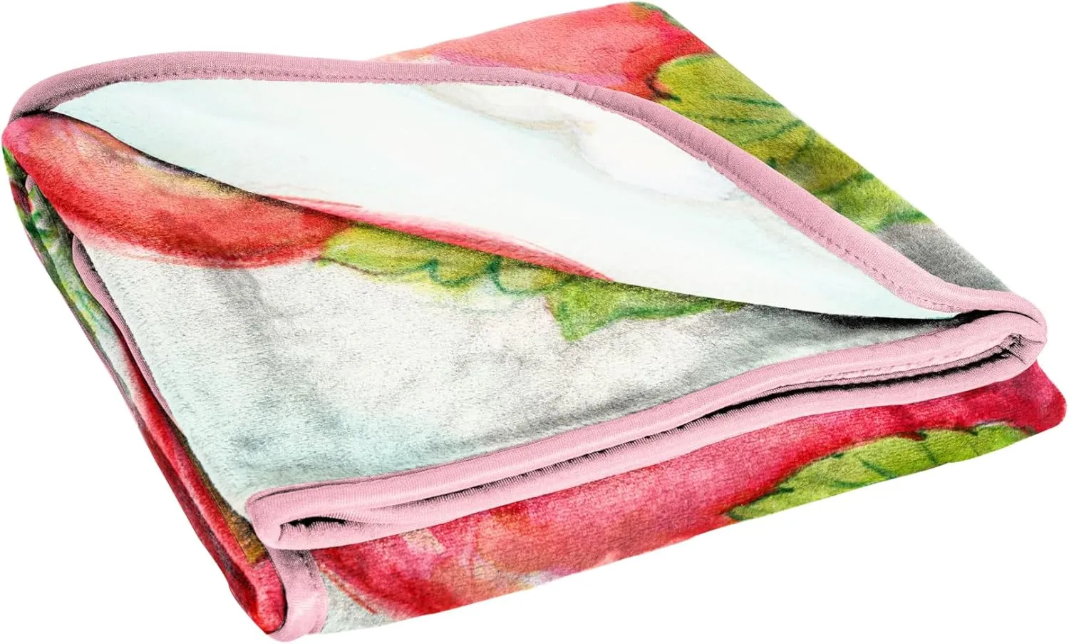 Jay Franco Strawberry Shortcake Berry Playhouse Plush Travel Throw Blanket - Measures 40 x 50 Inches - Kids Super Soft Lightweight Bedding