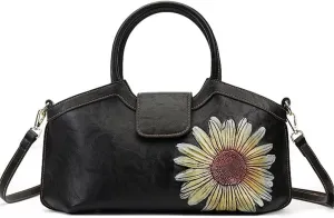 JSEIAJB Vintage Ladies Handbag Vintage Chinese Travel Bag with Zipper Ladies Cell Phone Bag
