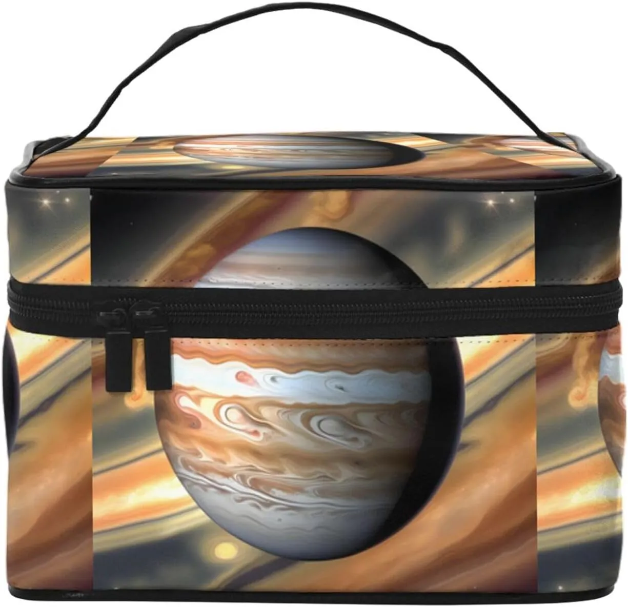 Jupiter Landscape Stylish And Practical An Indispensable Travel Cosmetic Bag With Extra Large Capacity Compartments And Zipper Closure Water Proof