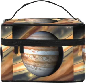 Jupiter Landscape Stylish And Practical An Indispensable Travel Cosmetic Bag With Extra Large Capacity Compartments And Zipper Closure Water Proof