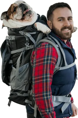 K9 Sport Sack | Kolossus Dog Carrier Backpack for Small and Medium Pets | Front Facing Adjustable Dog Backpack Carrier | Fully Ventilated | Veterinarian Approved (X-Large, Kolossus - Black)