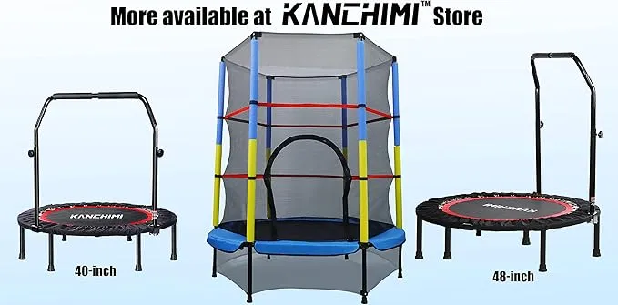 Kanchimi 40" 48" Folding Mini Fitness Indoor Exercise 330lbs