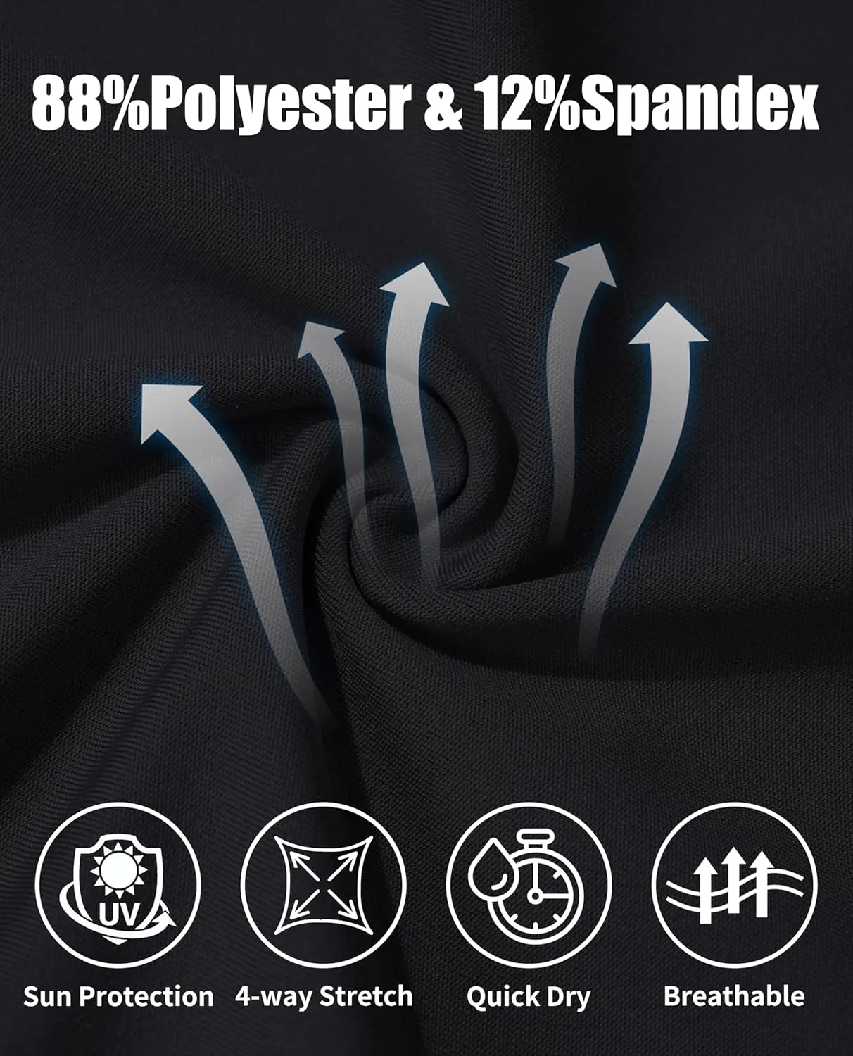 KEFITEVD Men's UPF 50  Tank Top Sleeveless Workout Swim Shirts Quick Dry Muscle Shirt for Bodybuilding Gym Beach