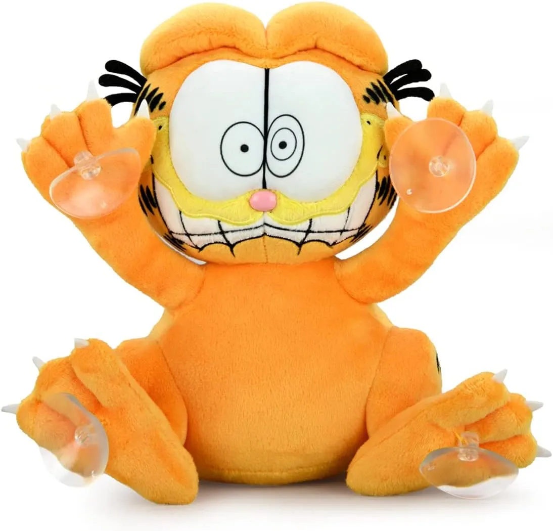Kidrobot Garfield 8 Inch Suction Cup Window Clinger - Scared