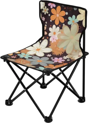 Kigai Folding Camping Chair Heavy Duty Chair Ultralight Compact Portable Beach Chair for Outdoor Camp, Hiking, Travel, Beach, Sporting Event and Picnic, Cute Corgi