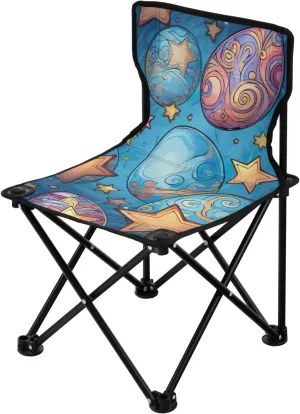 Kigai Folding Camping Chair Heavy Duty Chair Ultralight Compact Portable Beach Chair for Outdoor Camp, Hiking, Travel, Beach, Sporting Event and Picnic, Cute Corgi
