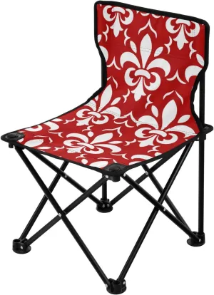 Kigai Folding Camping Chair Heavy Duty Chair Ultralight Compact Portable Beach Chair for Outdoor Camp, Hiking, Travel, Beach, Sporting Event and Picnic, Mardi Gras