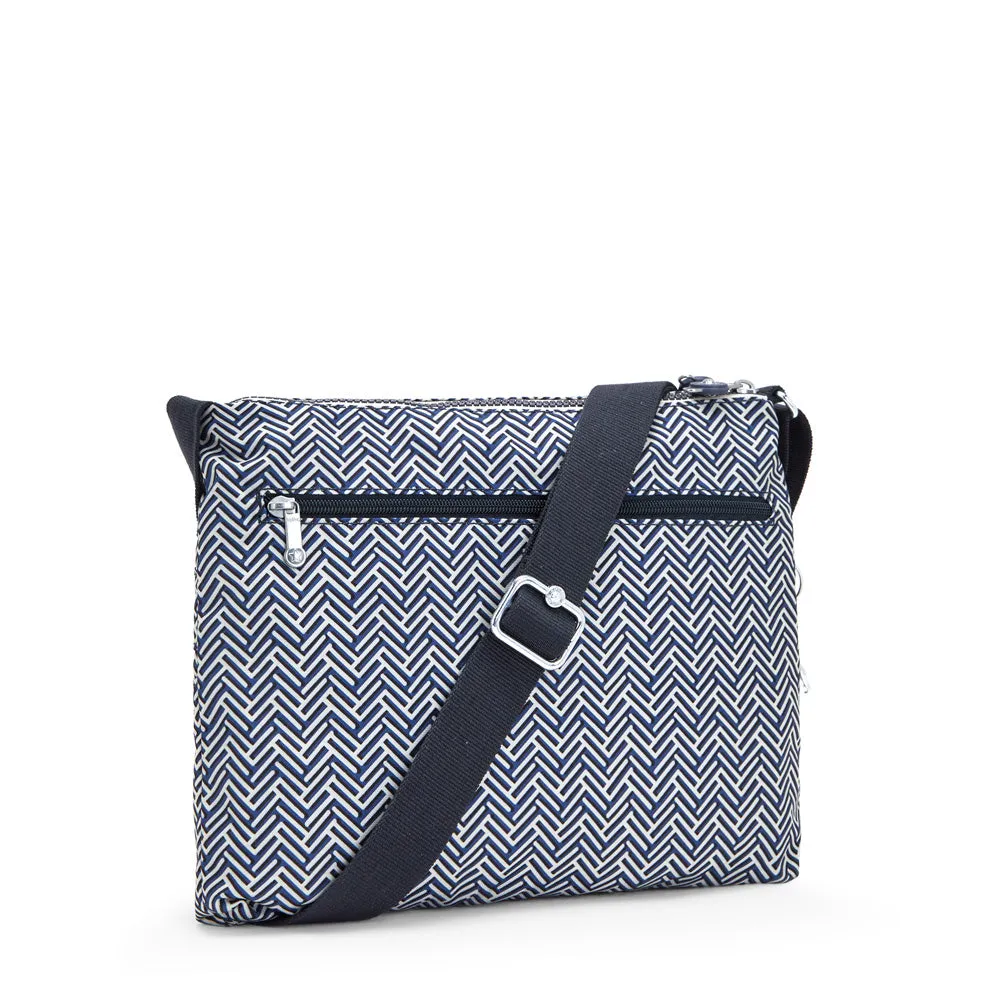 Kipling Women's Alvar Solid Crossbody Bag Urban Chevron Medium U1
