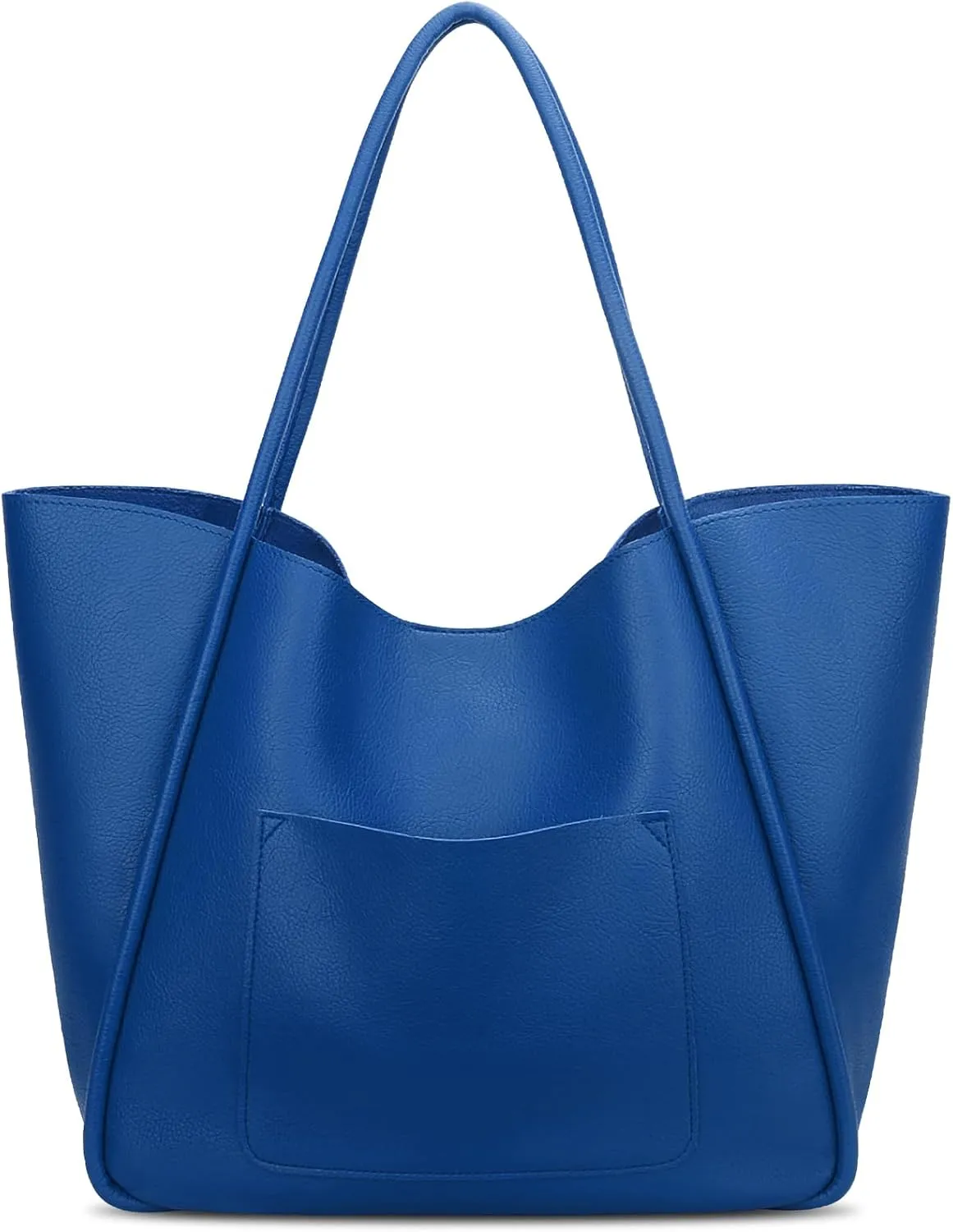 KKXIU Tote Bag for Women Vegan Leather Shoulder Purse Large Capacity Travel Bag