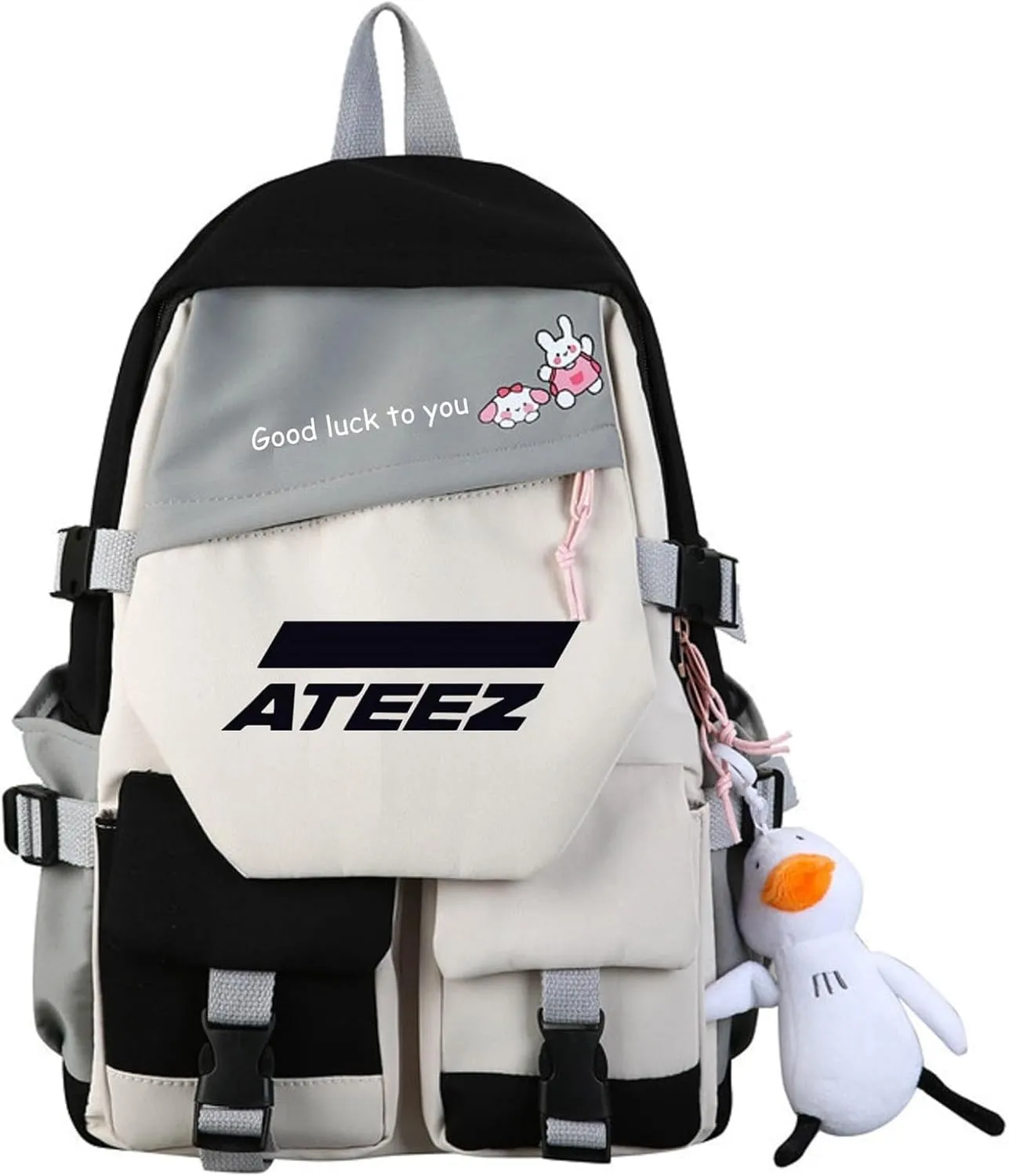 Korean Backpack Daypack Laptop Bag Handbag School Bag Bookbag 3