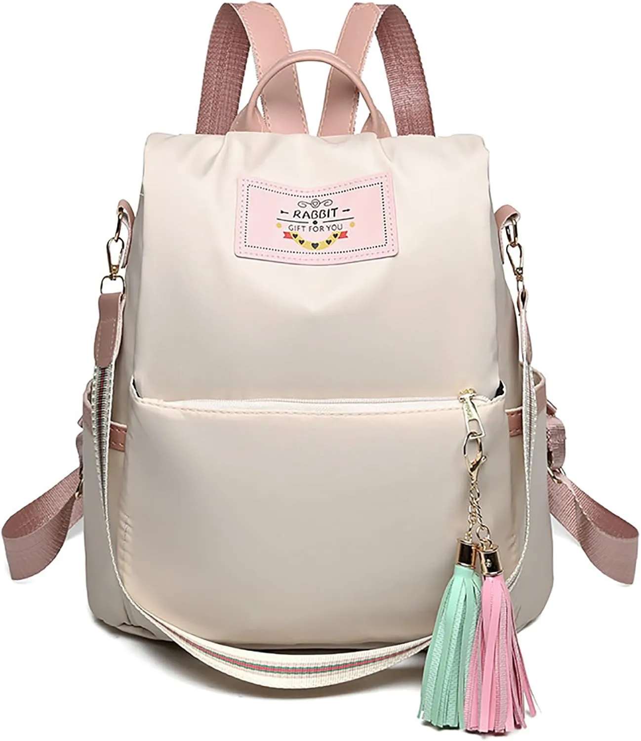 Korean Casual Large Capacity Backpack, Ins Simple Travel School Bag, Portable Knaps for Students & Ladies