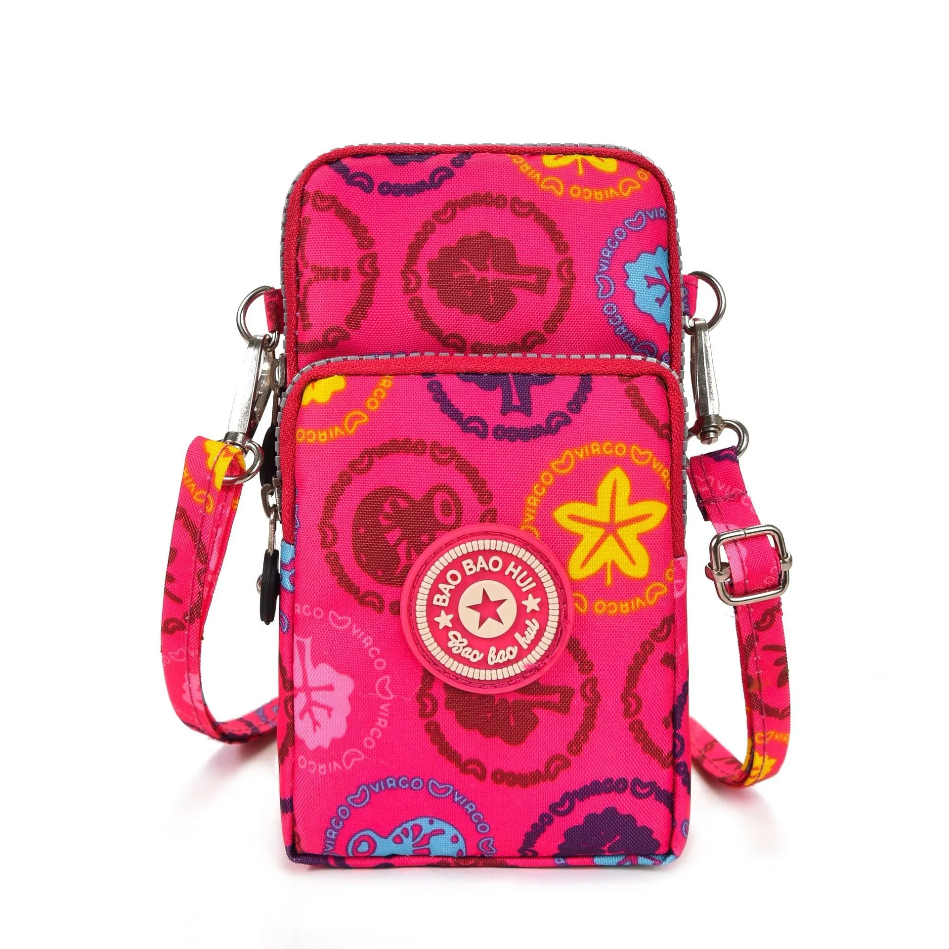 Korean Style Mobile Female Fabric Halter Phone Bags