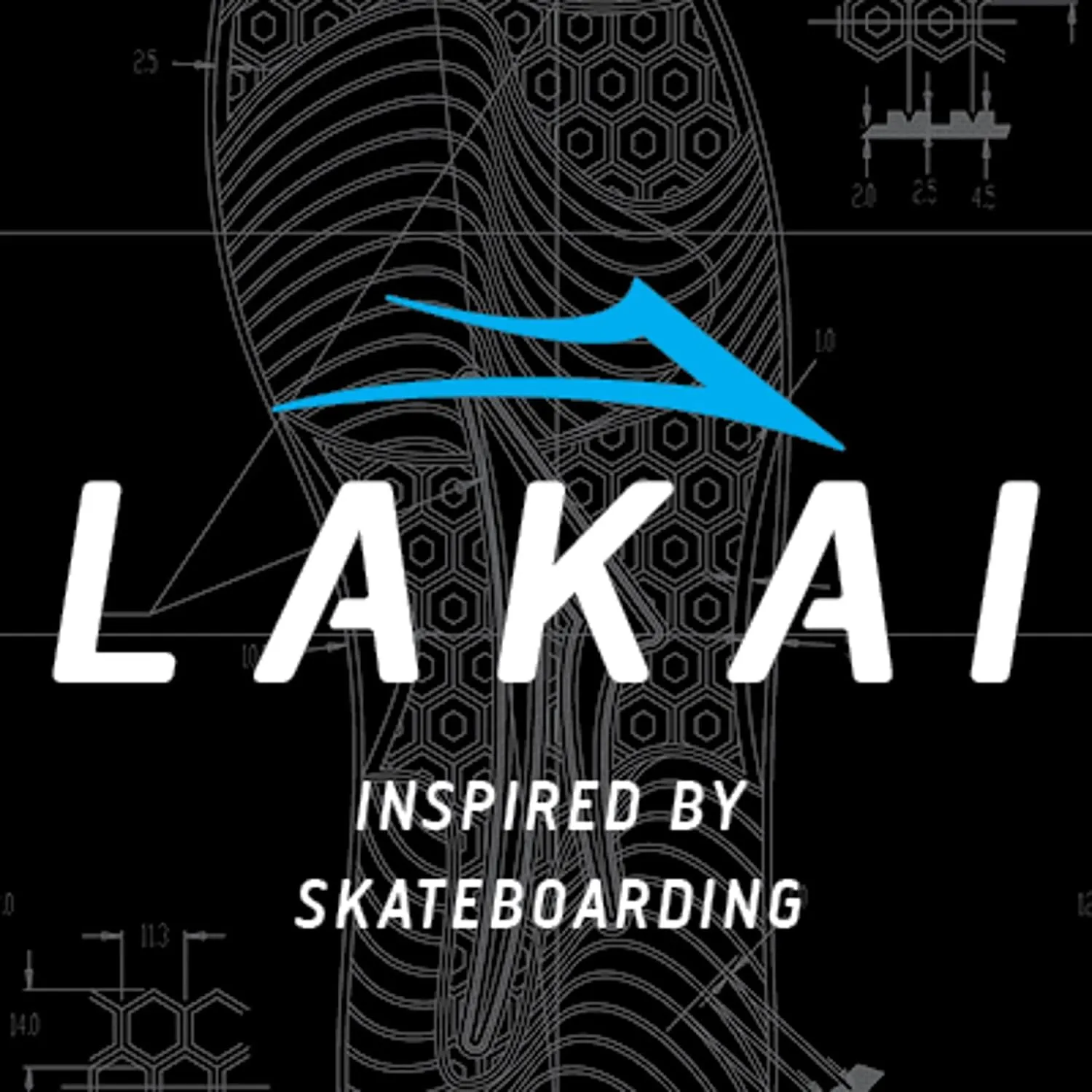 Lakai Men's Oxford Skate Shoes - Casual Low Top Sneakers