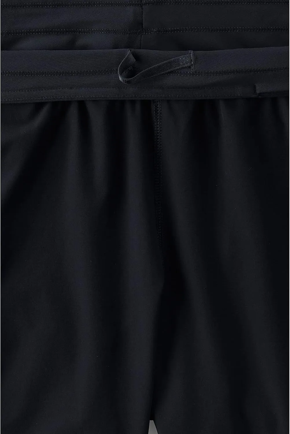 Lands' End Women's 3" Quick Dry Elastic Waist Board Shorts Swim Cover-up Shorts with Panty