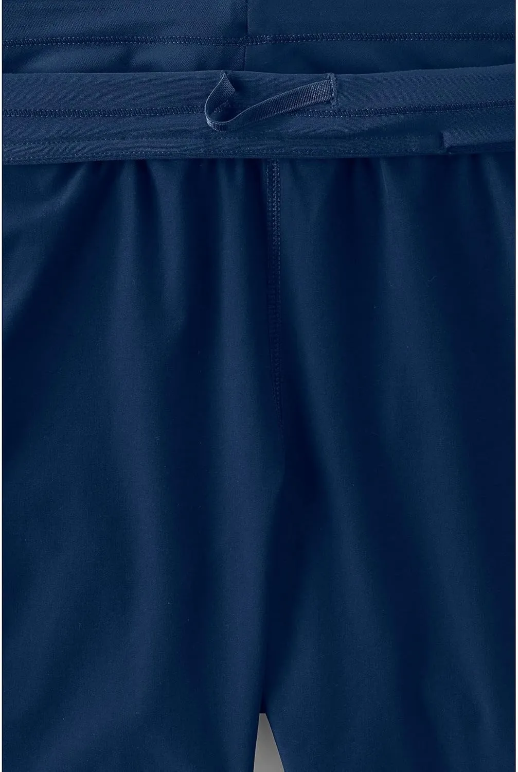 Lands' End Women's 3" Quick Dry Elastic Waist Board Shorts Swim Cover-up Shorts with Panty