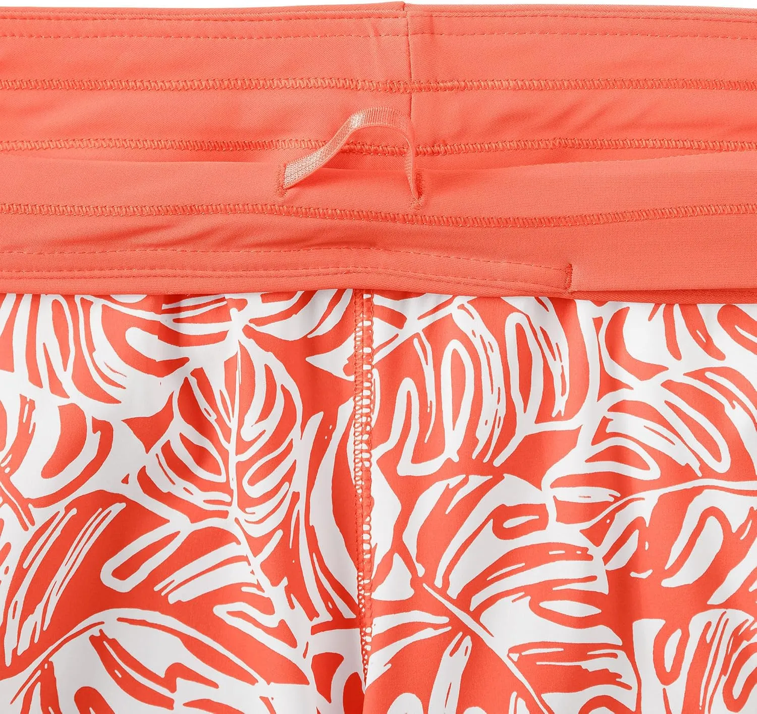 Lands' End Women's 3" Quick Dry Elastic Waist Board Shorts Swim Cover-up Shorts with Panty