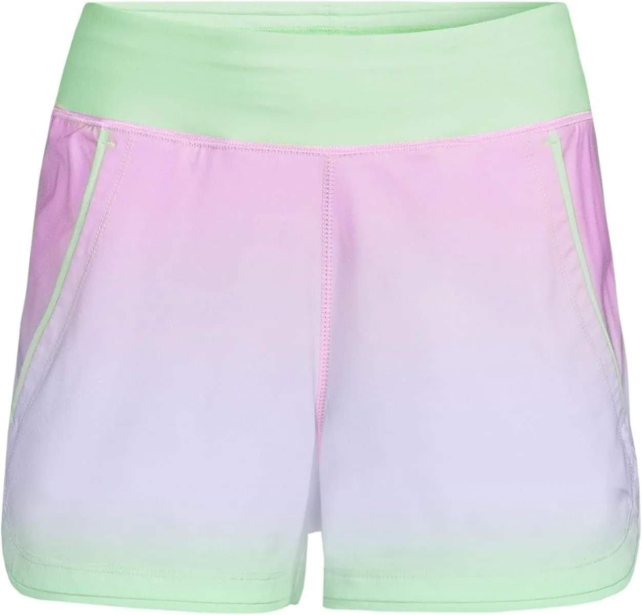 Lands' End Women's 3" Quick Dry Elastic Waist Board Shorts Swim Cover-up Shorts with Panty