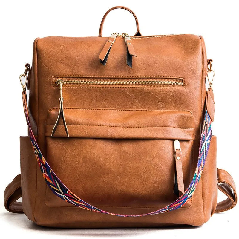 Large Capacity Retro Backpack
