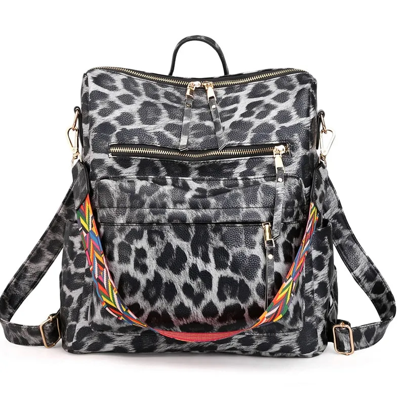 Large Capacity Retro Backpack