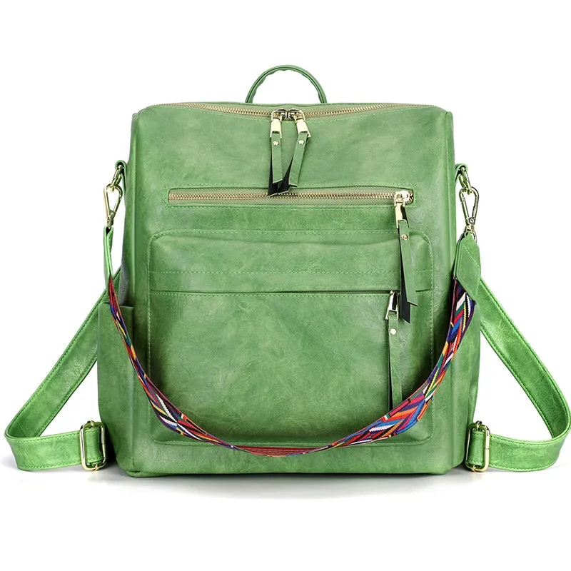 Large Capacity Retro Backpack