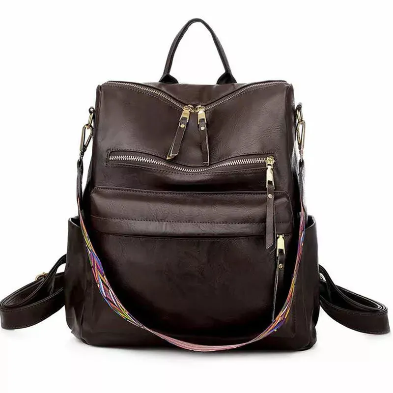 Large Capacity Retro Backpack