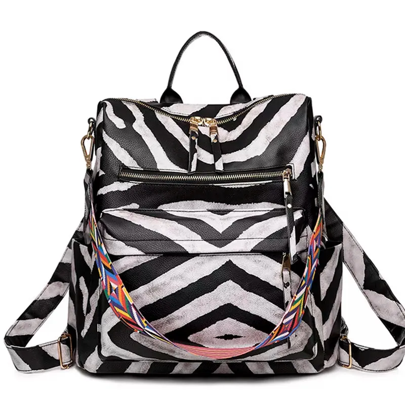 Large Capacity Retro Backpack