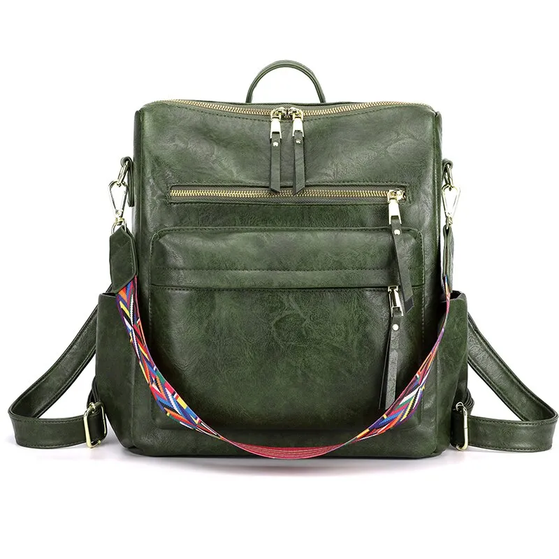 Large Capacity Retro Backpack