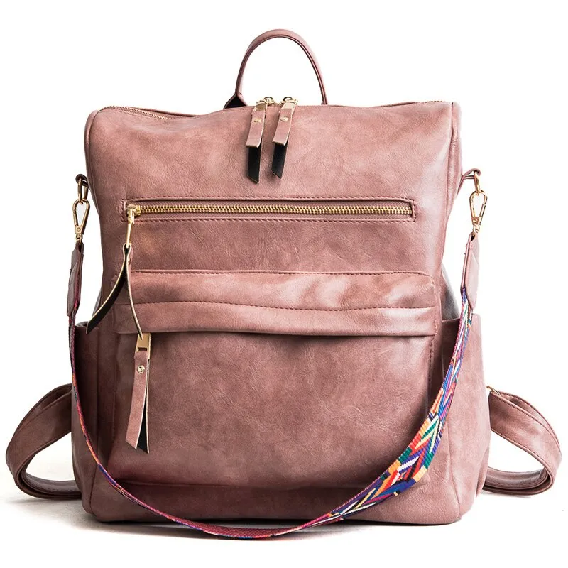 Large Capacity Retro Backpack