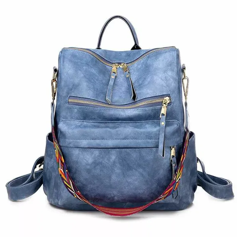 Large Capacity Retro Backpack