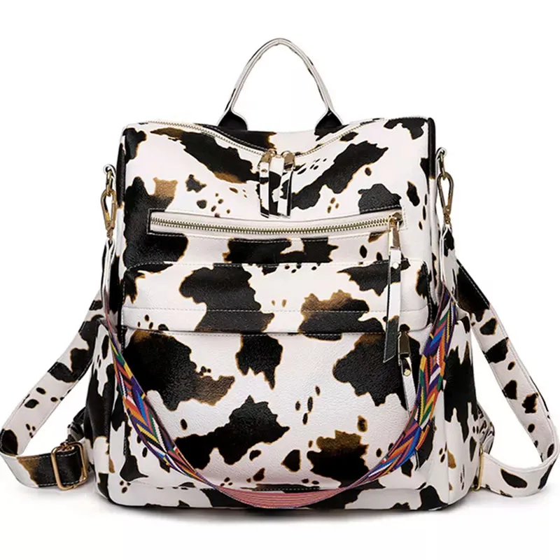 Large Capacity Retro Backpack