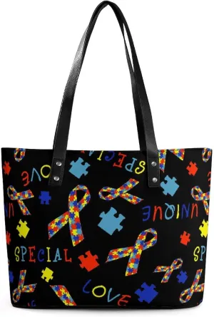 Large Capacity Work Tote Bag Handbag Waterproof Big Shoulder Commuter Bag