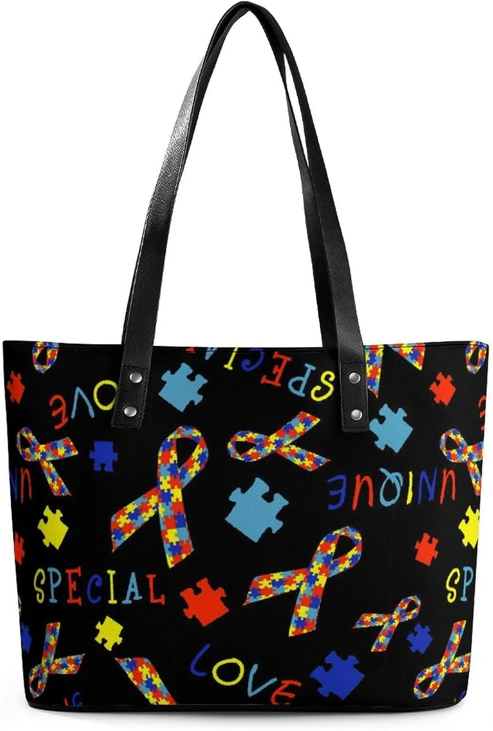 Large Capacity Work Tote Bag Handbag Waterproof Big Shoulder Commuter Bag
