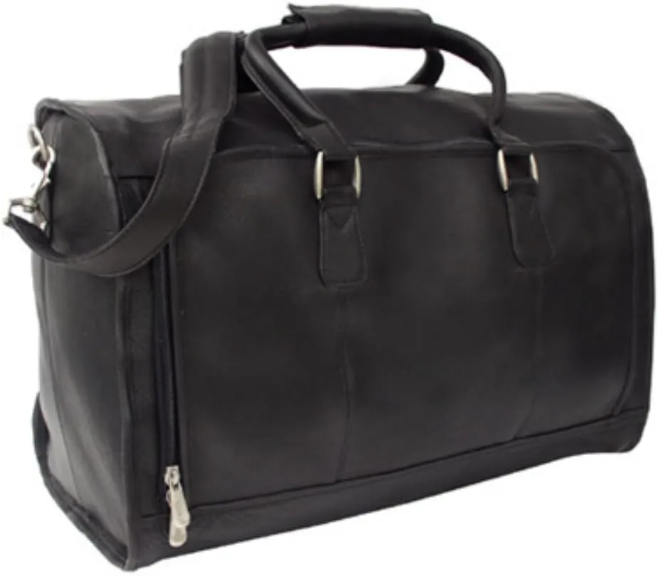 Large Carry-On Satchel, Black, One Size