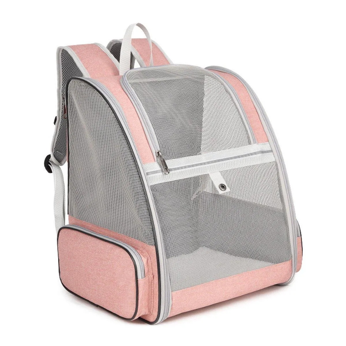 Large Foldable Breathable Portable Cat Dog Bag Outdoor Shoulder Pet Backpack