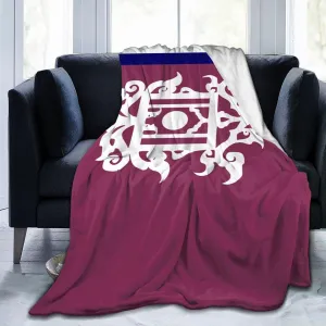 Late 19th Century Flag of Sulu Throw Blanket for Couch Bed Sofa 50"x40" Super Soft Cozy Flannel Blanket Lightweight Fuzzy Warm Blanket