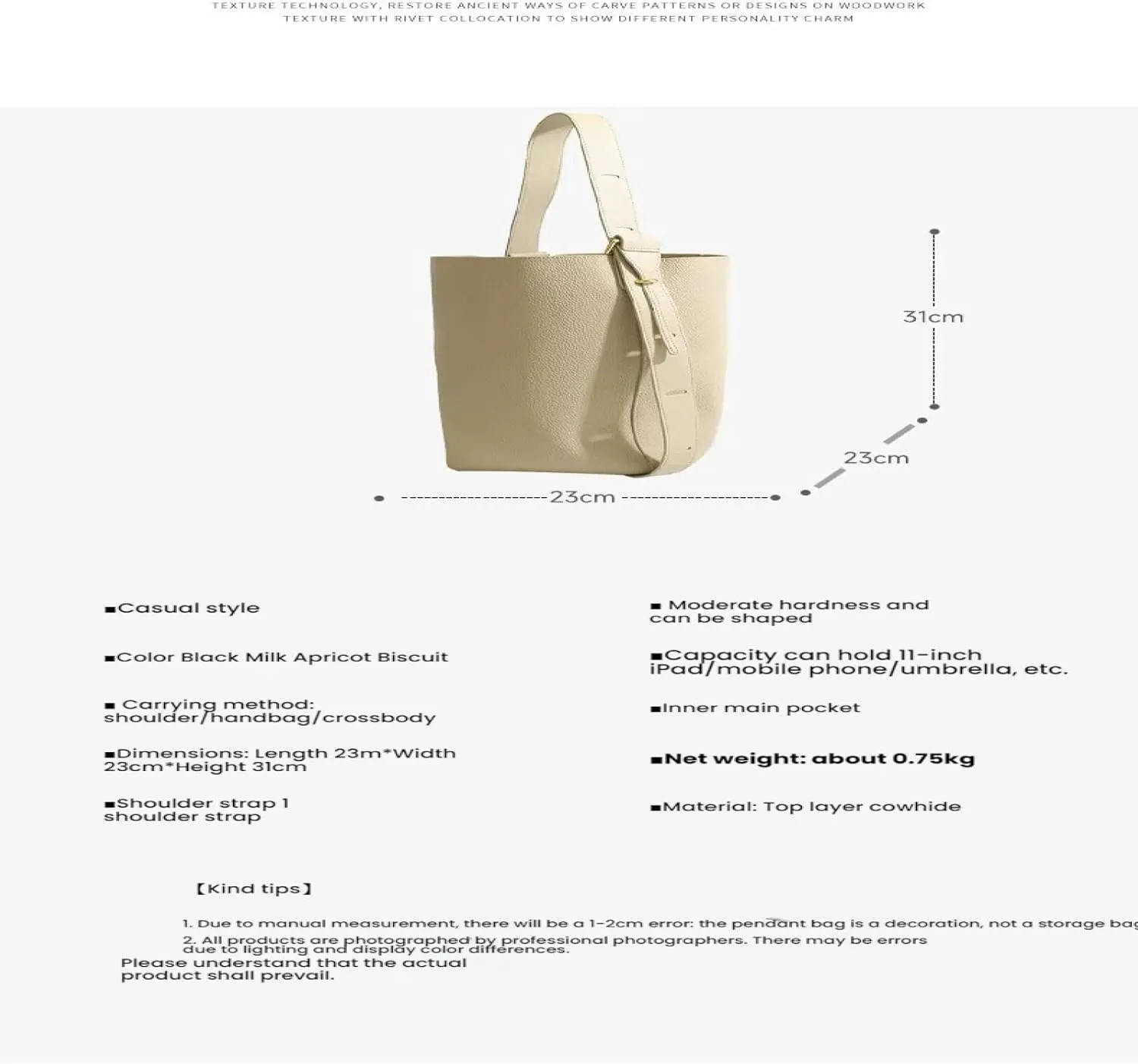 Leather Designer Cowhide Stray Bucket Crossbody Shoulder Large-capacity Lazy Women's Bag