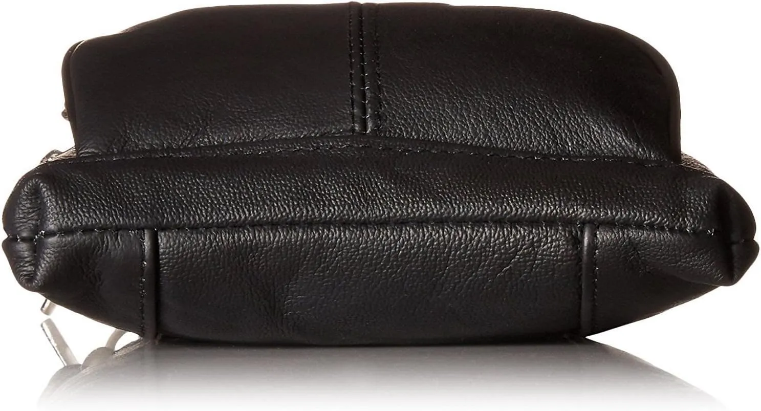 Leather Shoulder Bag Handbag Purse Cross Body Organizer Wallet Multi Pockets