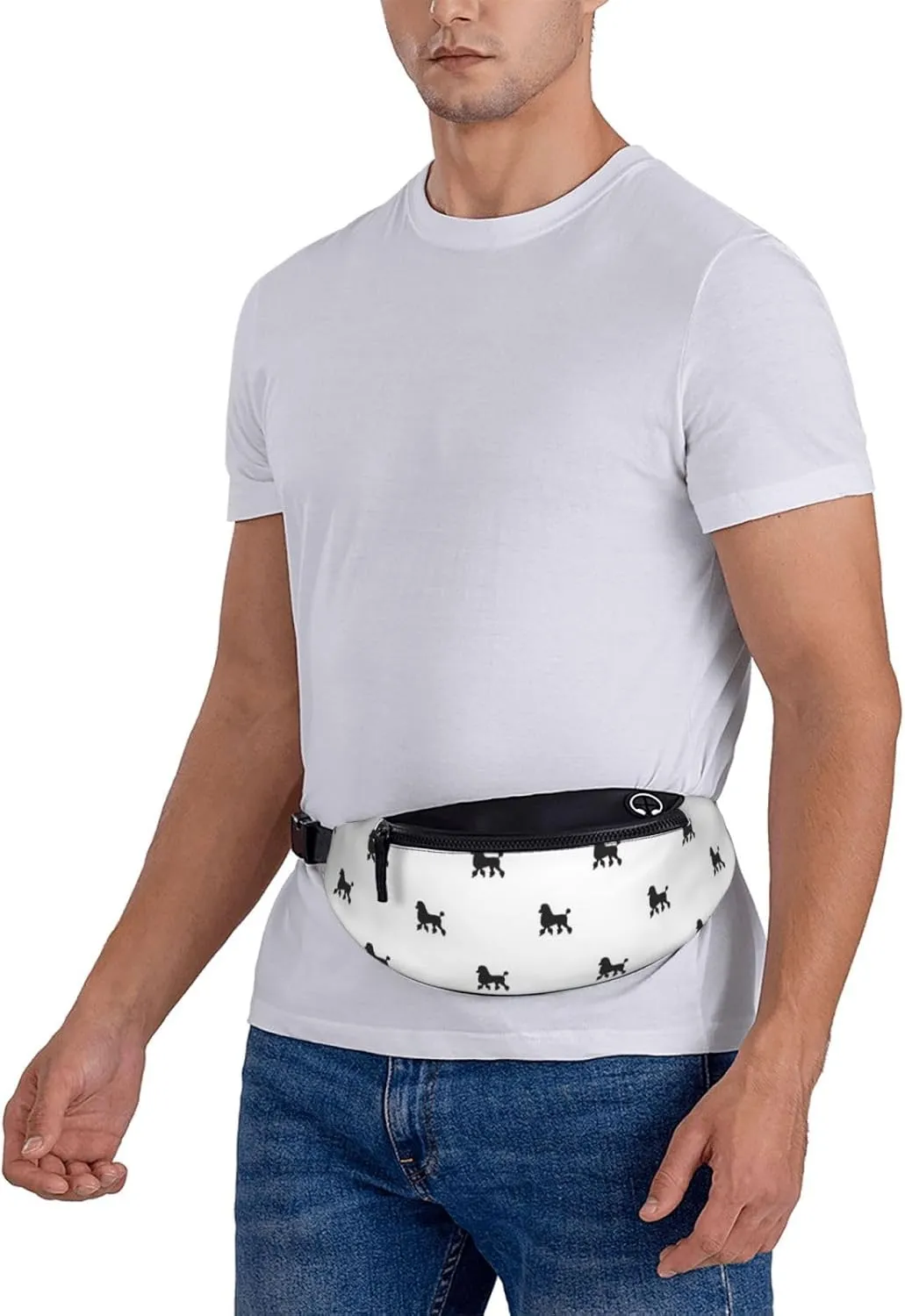 Leisure Sports Crossbody Bag Running Casual Hands-Free Wallets Waist Pack for Man Woman Father's Day for Dad Running Lion
