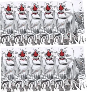 LIFKOME Butterflies Tap Wine Pouch 10pcs Red Wine Portable Packaging Bag Cooler Bag for Home Travel